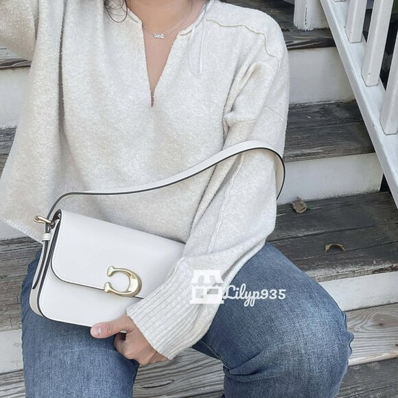 NWT Coach Sage Shoulder Bag - Chalk - Picture 5 of 7